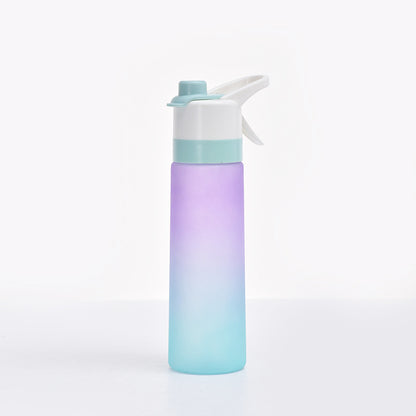 Spray Water Bottle For Girls Outdoor Sport Fitness Water Cup Large Capacity Spray Bottle Drinkware Travel Bottles Kitchen Gadgets